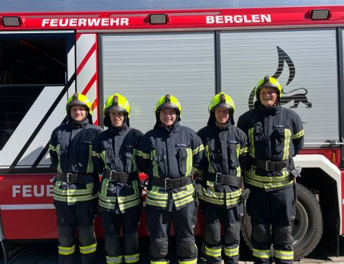 Fünf neue Atemschutzgeräteträger für die Feuerwehr Berglen